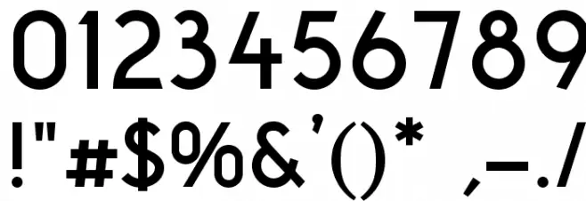 NeoGothisADFStd-DemiBold Font OTHER CHARS