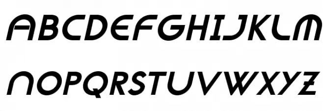 NeoGothisADFStd-ExtraBdOblique Schriftart Groß