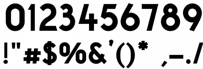 NeoGothisADFStd-ExtraBold Font OTHER CHARS