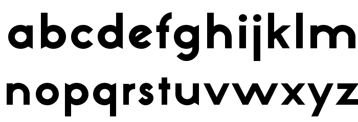 NeoGothisADFStd-ExtraBold Fonte MINÚSCULAS