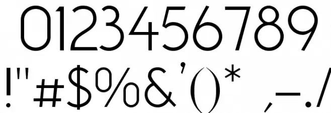 NeoGothisADFStd-Light Font OTHER CHARS