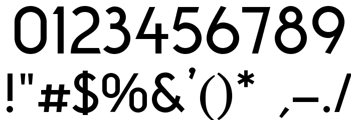 NeoGothisADFStd-Medium Font OTHER CHARS