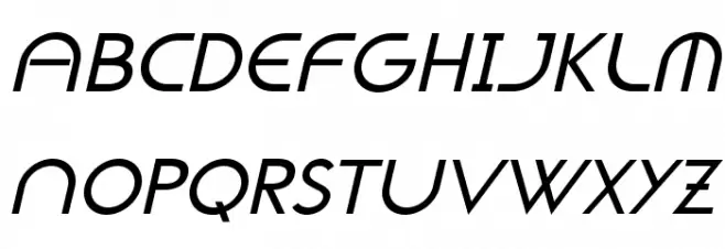 NeoGothisADFStd-MediumOblique Polices MAJUSCULES