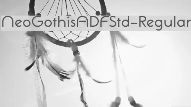 NeoGothisADFStd-Regular Font examples
