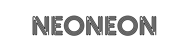 NeoNeon  Frei Schriftart Herunterladen