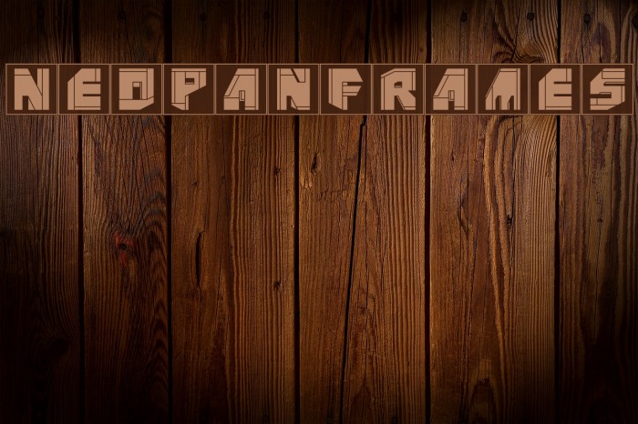 NeoPanFrames Font examples