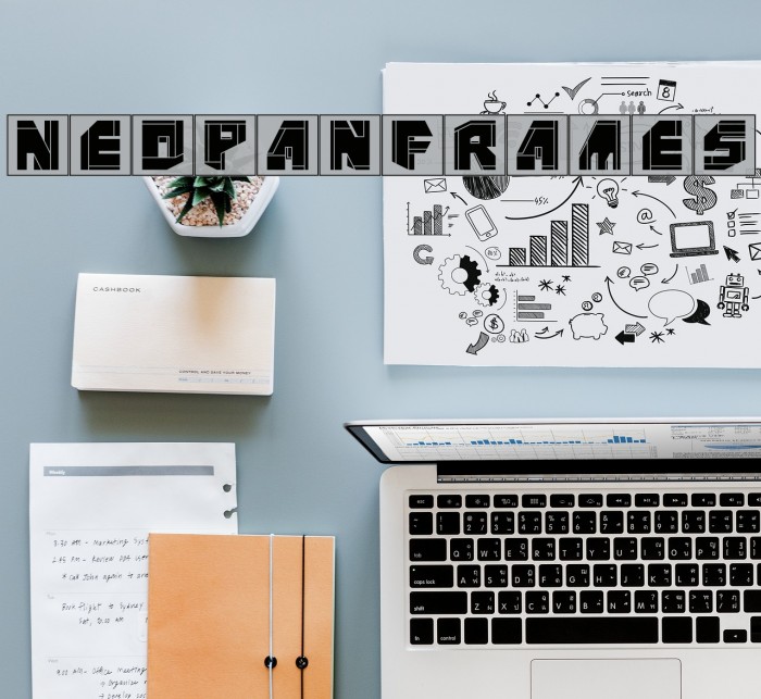 NeoPanFrames Font examples