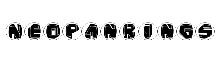 NeoPanRings  Скачать бесплатные шрифты