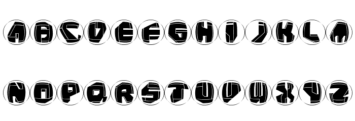 NeoPanRings Font LOWERCASE