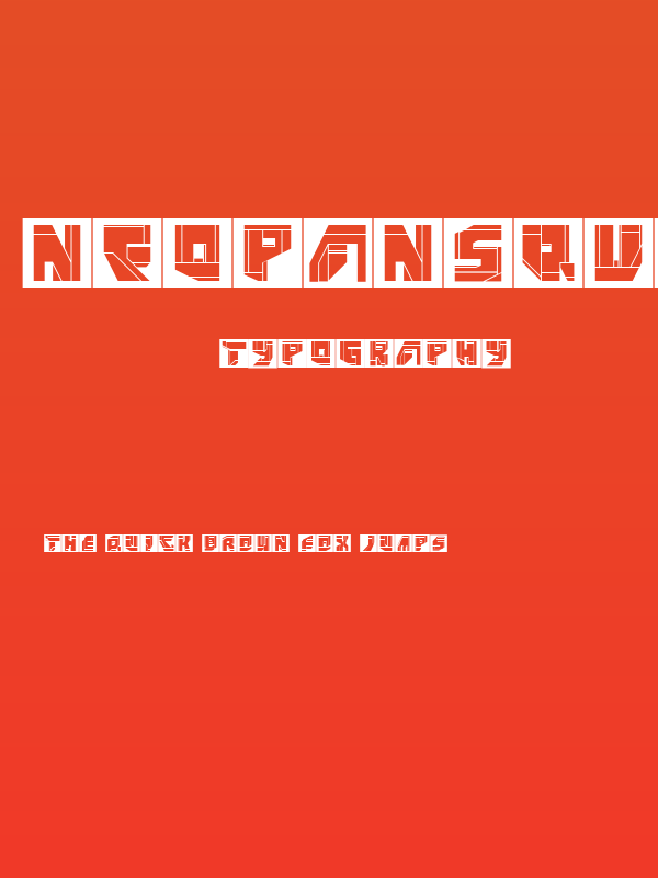 NeoPanSquares Poster