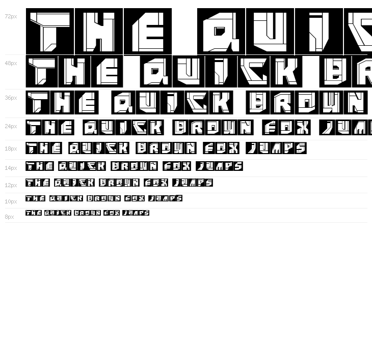 NeoPanSquares Waterfall