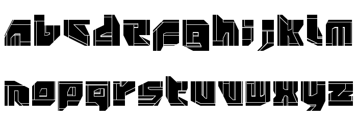 NeoPangaia[p2] フォント 大文字