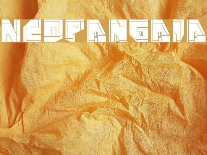 NeoPangaia Font examples