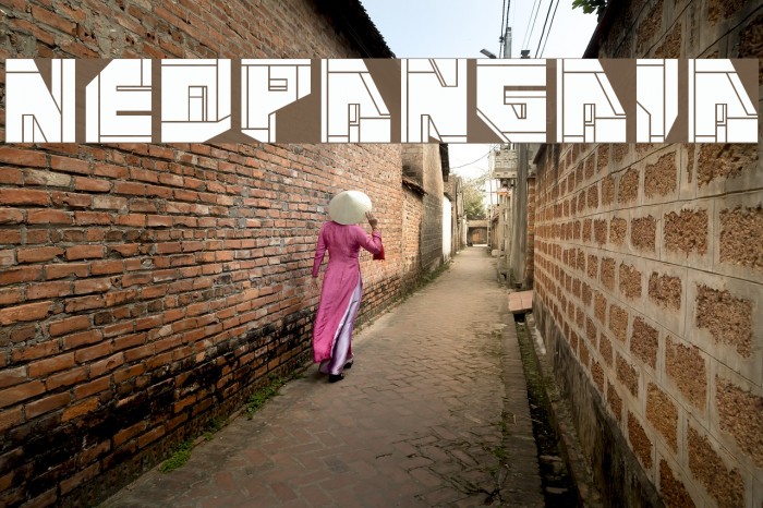 NeoPangaia Font examples