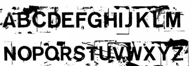 NeoPrint M319 Шрифта ВЕРХНИЙ