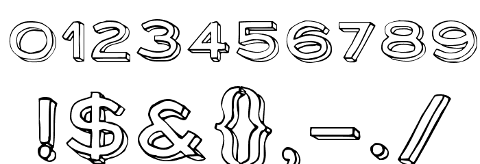 NeoRetroDraw Font OTHER CHARS