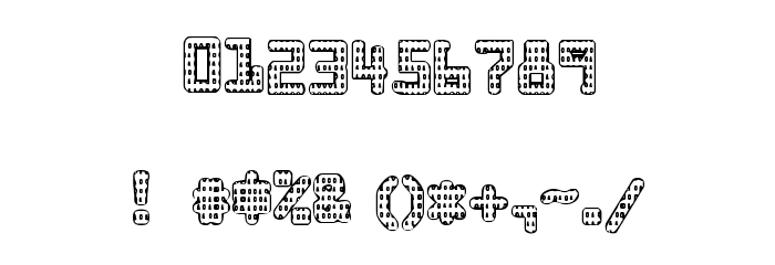 NeoSight Font OTHER CHARS