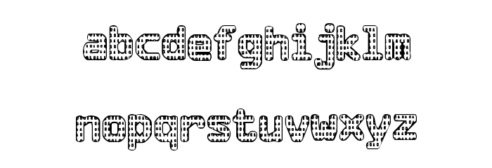 NeoSight Font LOWERCASE