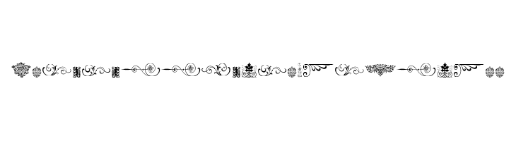 NeoclassicFleuronsFree Font