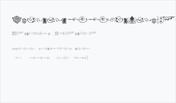 NeoclassicFleuronsFree Business Card