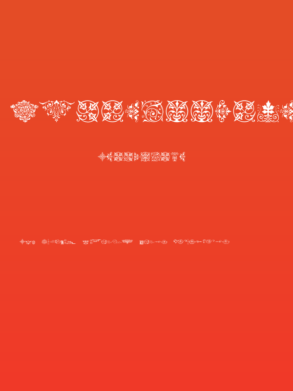 NeoclassicFleuronsFree Poster