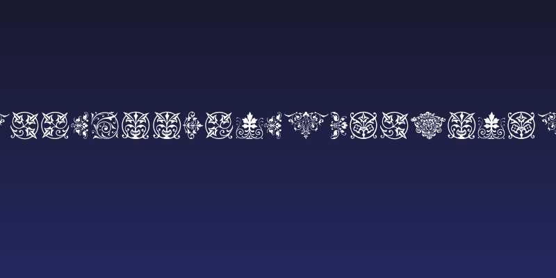 NeoclassicFleuronsFree Social Header