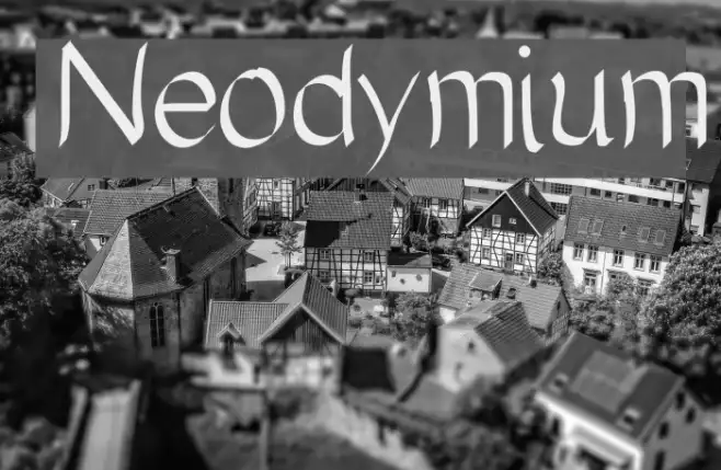 Neodymium Example 1