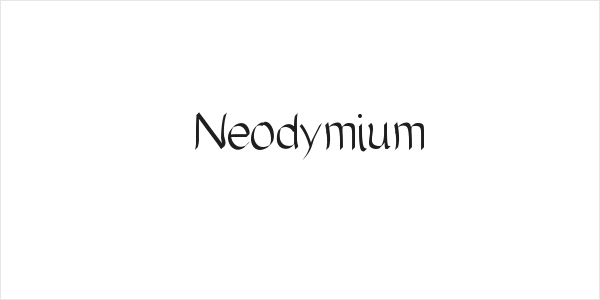 Neodymium Logo