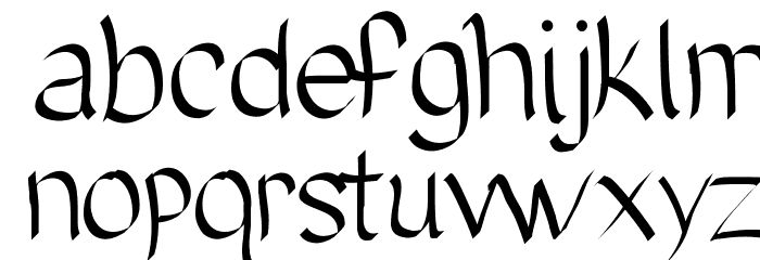 Neodymium Font LOWERCASE