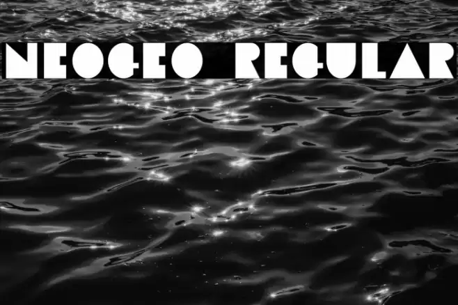 Neogeo Regular Font examples