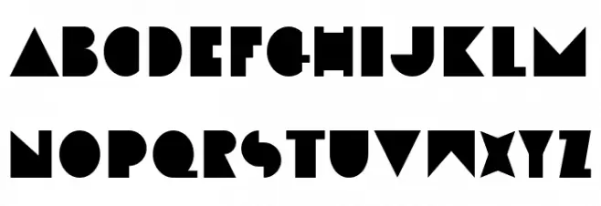 Neogeo Regular Schriftart Kleinbuchstaben