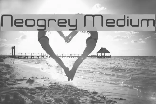 Neogrey Medium Font examples