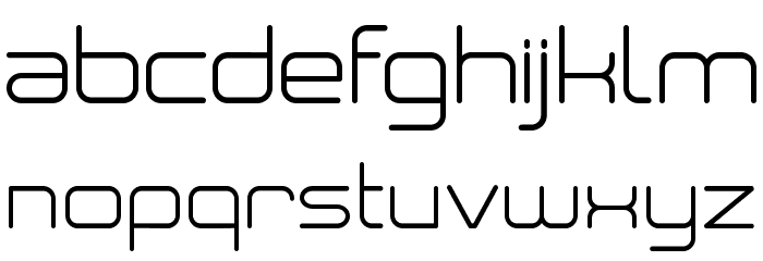 Neogrey Font LOWERCASE
