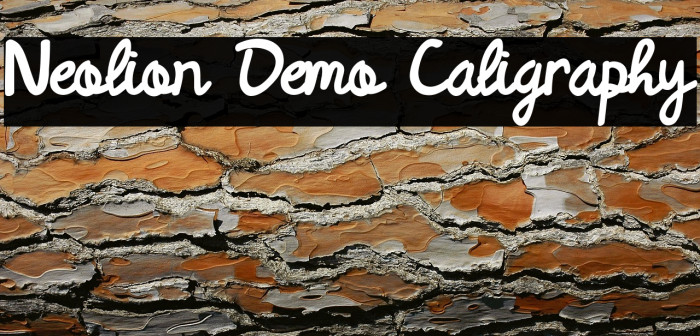 Neolion Demo Caligraphy Example 1