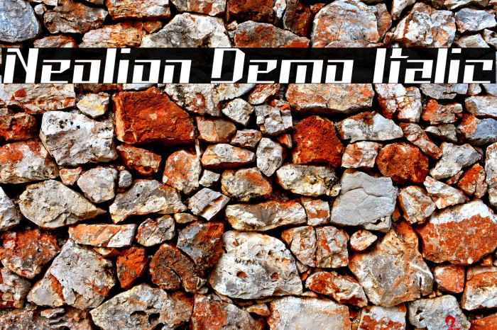Neolion Demo Italic Example 3