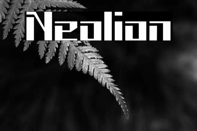 Neolion Font examples