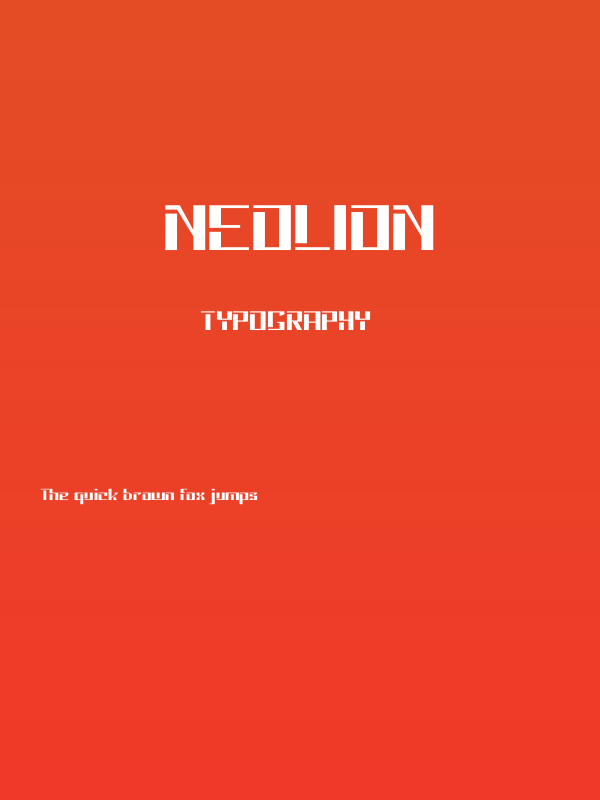 Neolion Poster