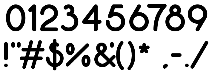 Neon 80s Font OTHER CHARS
