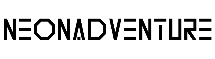 Neon Adventure  नि: शुल्क फ़ॉन्ट्स डाउनलोड