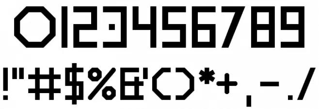 Neon Adventure Font OTHER CHARS