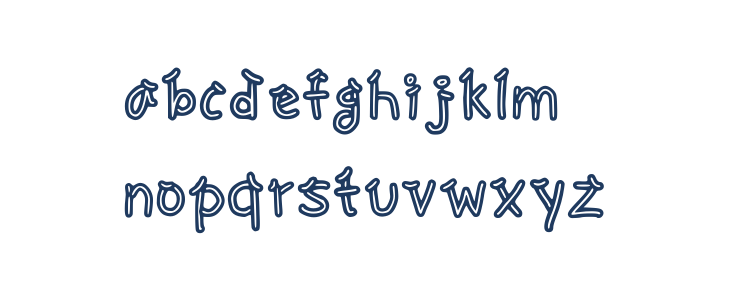 Neon Artisan Regular Lowercase