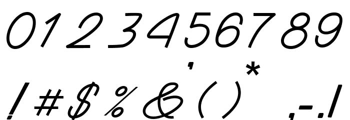 Neon Bines Font OTHER CHARS