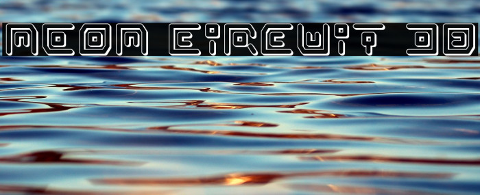 Neon Circuit 3D Example 2