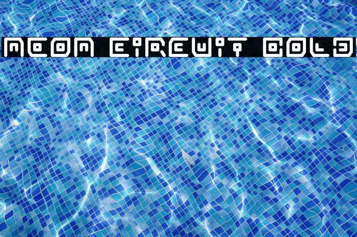 Neon Circuit Bold Example 3