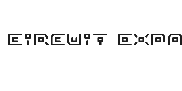 Neon Circuit Expanded Logo