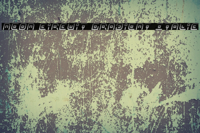 Neon Circuit Gradient Italic Example 2