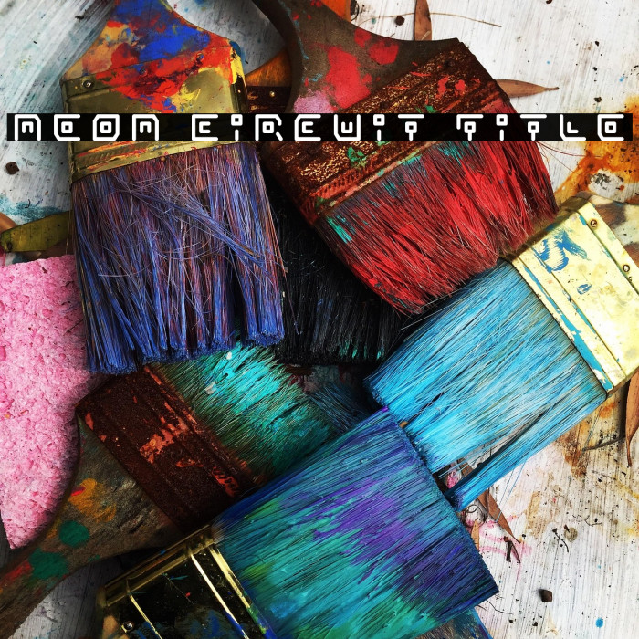 Neon Circuit Title Example 3