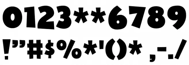 Neon Coughs DEMO Font OTHER CHARS