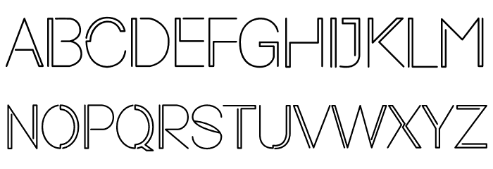 Neon Light Font LOWERCASE