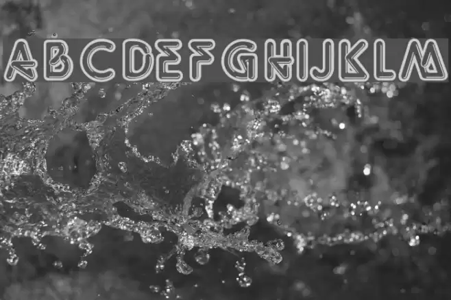 Neon Lights Fonte examples